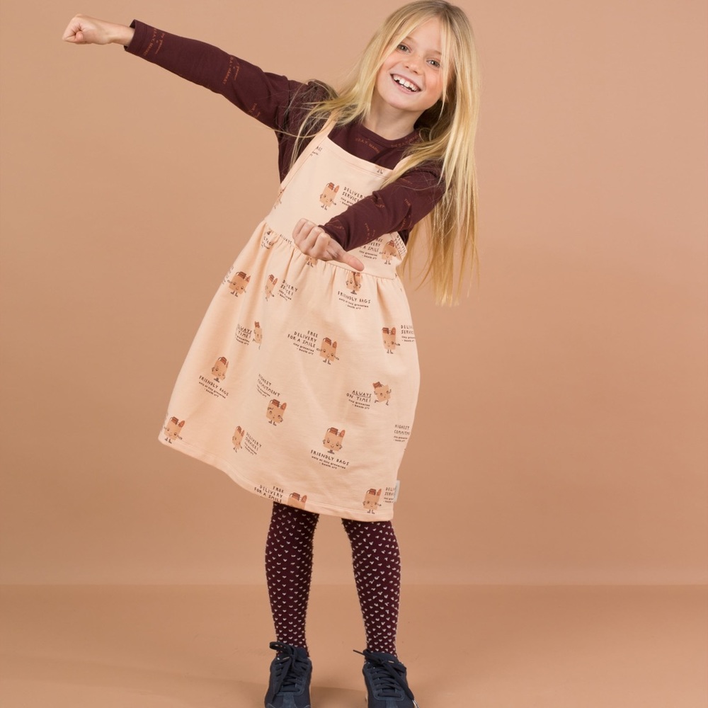 Tinycottons Friendly Bags Fleece Dress